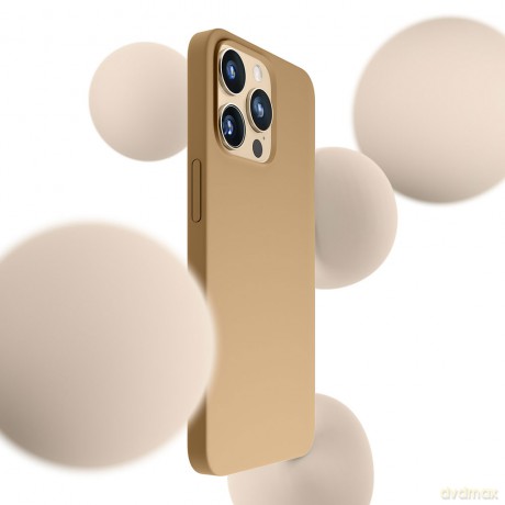 Apple iPhone 14 Pro - 3mk Hardy Silicone MagCase Gold