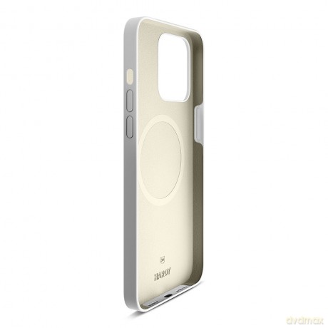 Apple iPhone 14 Pro - 3mk Hardy Silicone MagCase White