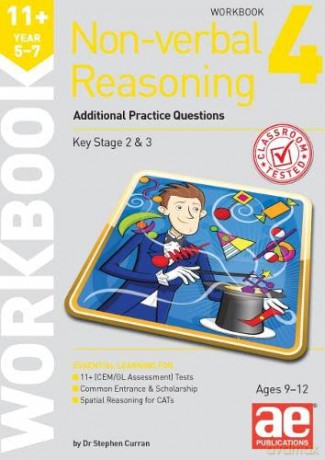 11+ Non-verbal Reasoning Year 5-7 Workbook 4: Additional Practice Questions - Andrea F Richardson [KSIĄŻKA]