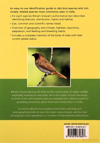 A Naturalist's Guide to the Birds of India - Bikram Grewal [KSIĄŻKA]