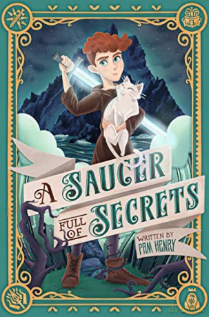 A Saucer Full of Secrets - Pam Henry [KSIĄŻKA]
