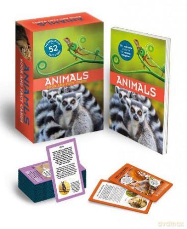 Animals: Book and Fact Cards - Claudia Martin [KSIĄŻKA]