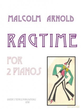 Arnold: Ragtime for piano duet - Sir Malcolm Arnold [KSIĄŻKA]