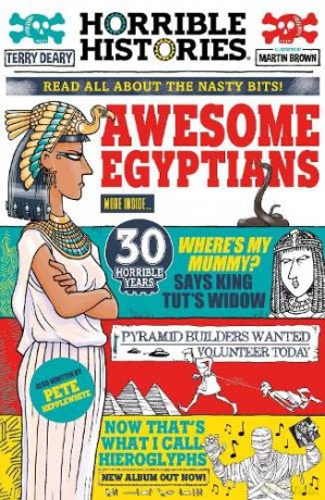 Awesome Egyptians - Terry Deary [KSIĄŻKA]
