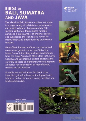Birds of Bali, Sumatra and Java - Tony Tilford [KSIĄŻKA]