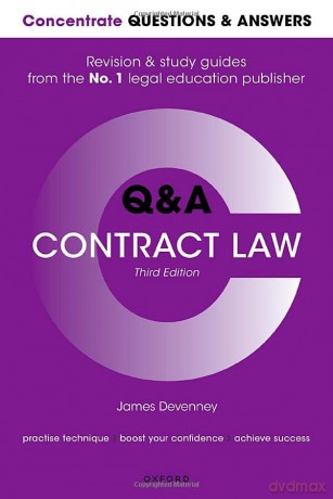 Concentrate Questions and Answers Contract Law: Law Q&A Revision and Study Guide - James Devenney [KSIĄŻKA]
