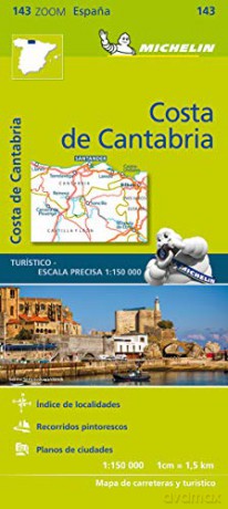 Costa de Cantabria - Zoom Map 143: Map - Michelin [KSIĄŻKA]