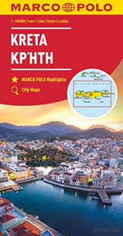 Crete Marco Polo Map 1:150.000 - Marco Polo [KSIĄŻKA]