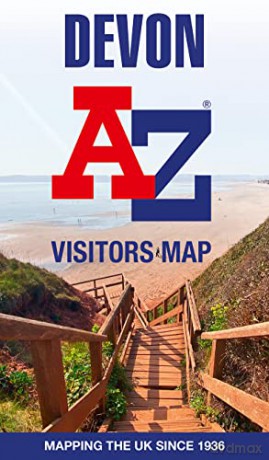 Devon A-Z Visitors Map - A-Z Maps [KSIĄŻKA]