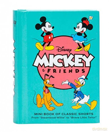 Disney: Mickey and Friends: Mini Book of Classic Shorts: Steamboat Willie to Brave Little Tailor - Brooke Vitale [KSIĄŻKA]
