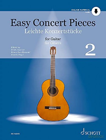 Easy Concert Pieces: Vol. 2. guitar. - Peter Ansorge [KSIĄŻKA]