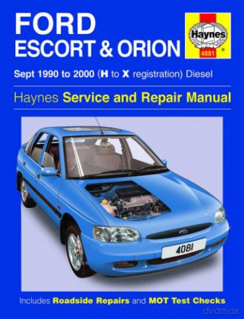 Ford Escort Diesel 90-00 [KSIĄŻKA]
