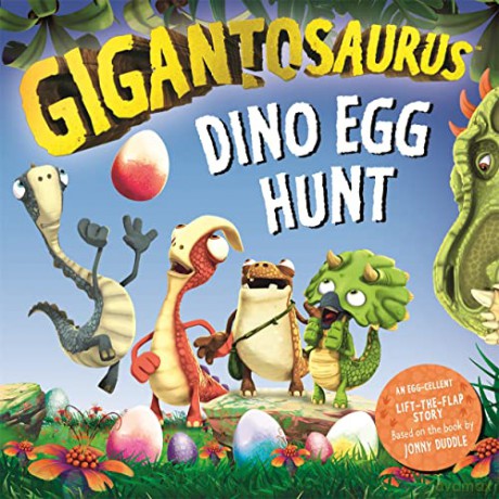 Gigantosaurus - Dino Egg Hunt: An Easter lift-the-flap dinosaur story - Cyber Group Studios [KSIĄŻKA]