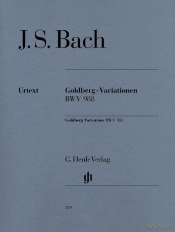 Goldberg Variations BWV 988 -piano- - Johann Sebastian Bach [KSIĄŻKA]