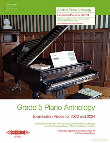 Grade 5 Piano Anthology: Examination Pieces for 2023 and 2024: Sammelband für Klavier [KSIĄŻKA]