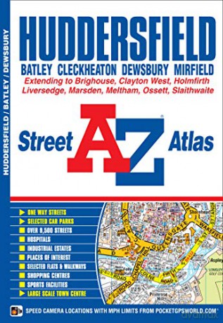 Huddersfield Street Atlas - Geographers A-Z Map Company [KSIĄŻKA]