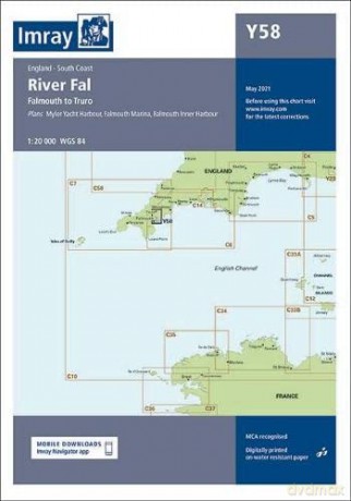 Imray Chart Y58: River Fal - Imray [KSIĄŻKA]