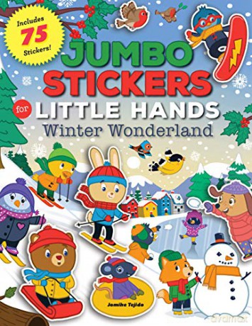 Jumbo Stickers for Little Hands: Winter Wonderland: Includes 75 Stickers - Jomike Tejido [KSIĄŻKA]