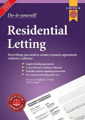 Lawpack Residential Letting DIY Kit: Everything you need to create a tenancy agreement, without a solicitor - Lawpack [KSIĄŻKA]