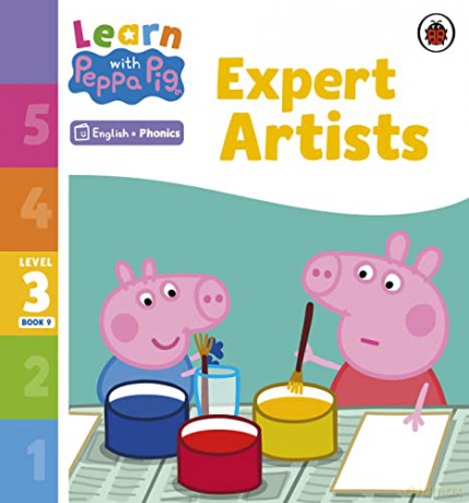 Learn with Peppa Phonics Level 3 Book 9 - Expert Artists - Peppa Pig [KSIĄŻKA]