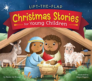 Lift-the-Flap Christmas Stories for Young Children - Krueger Naomi Joy [KSIĄŻKA]