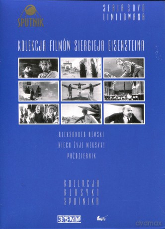 Siergiej Eisenstein Kolekcja: Aleksander Newski, Niech żyje Meksyk, Październik [3DVD]
