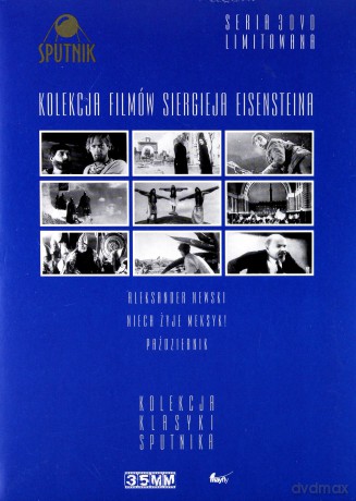 Siergiej Eisenstein Kolekcja: Aleksander Newski, Niech żyje Meksyk, Październik [3DVD]