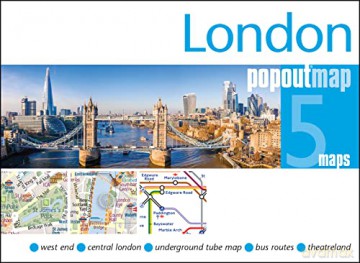 London PopOut Map - PopOut Maps [KSIĄŻKA]