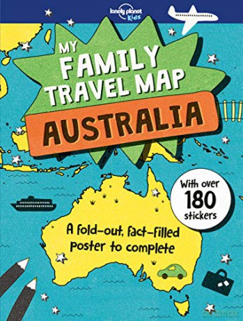 Lonely Planet Kids My Family Travel Map - Australia - Joe Fullman [KSIĄŻKA]
