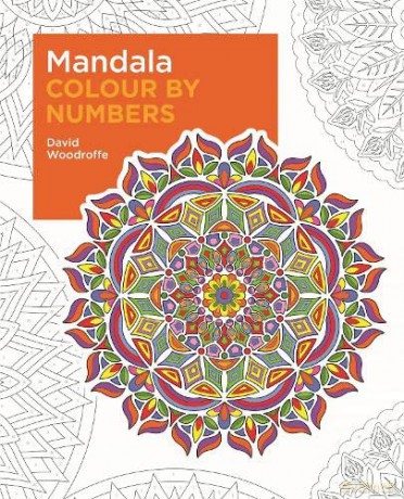 Mandala Colour by Numbers - David Woodroffe [KSIĄŻKA]