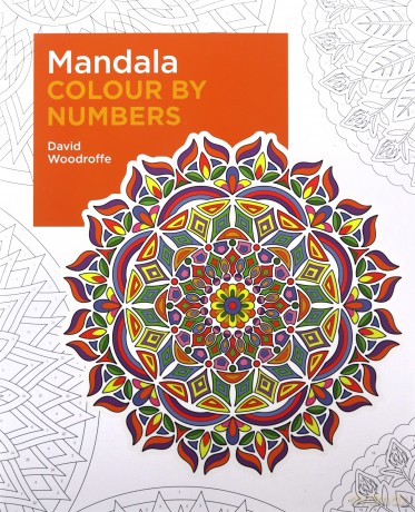 Mandala Colour by Numbers - David Woodroffe [KSIĄŻKA]