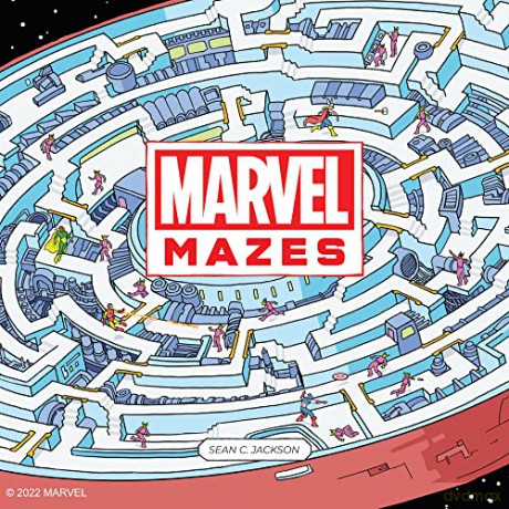 Marvel Mazes - Sean C. Jackson [KSIĄŻKA]