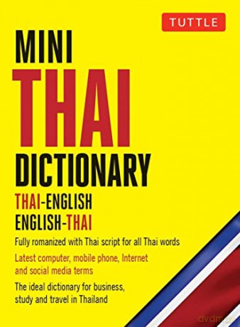 Mini Thai Dictionary: Thai-English English-Thai, Fully Romanized with Thai Script for all Thai Words - Scot Barme [KSIĄŻKA]