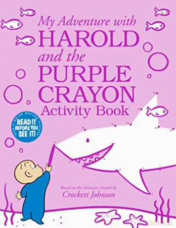 My Adventure with Harold and the Purple Crayon Activity Book - Crockett Johnson [KSIĄŻKA]
