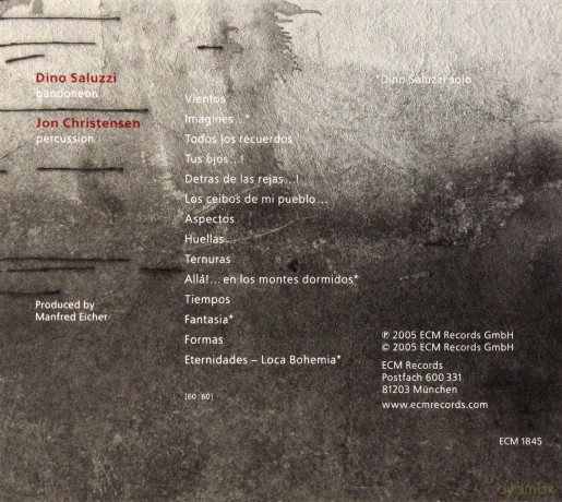Dino Saluzzi: Senderos [CD]