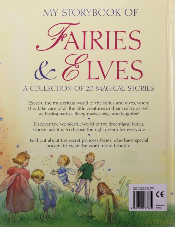 My Storybook of Fairies and Elves: A collection of 20 magical stories - Nicola Baxter [KSIĄŻKA]