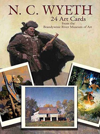 N. C. Wyeth 24 Art Cards:: From The Brandywine River Museum of Art - NC Wyeth [KSIĄŻKA]