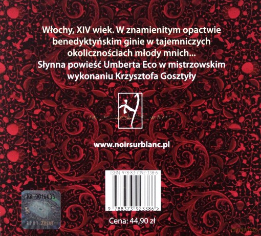 Imię Róży - Umberto-Eco [AUDIOBOOK] [CD-MP3]