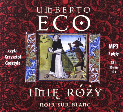 Imię Róży - Umberto-Eco [AUDIOBOOK] [CD-MP3]
