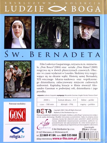 Św. Bernadeta z Lourdes (Ludzie Boga) (booklet) [DVD]