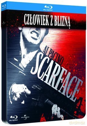 Człowiek z blizną (metalbox) [Blu-Ray]