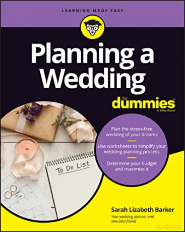 Planning A Wedding For Dummies - Sarah Lizabeth Barker [KSIĄŻKA]
