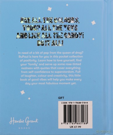 Pocket Positivity: RuPaul: The life-affirming philosophy of a drag superstar - Hardie Grant Books [KSIĄŻKA]