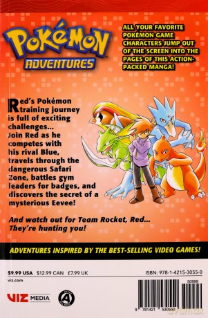 POKEMON ADVENTURES GN VOL 02 RED BLUE: Volume 2 - Hidenori Kusaka [KOMIKS]