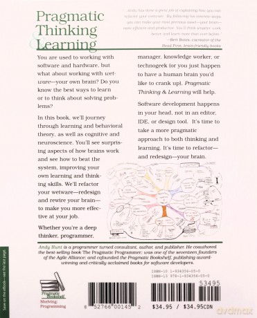 Pragmatic Thinking and Learning: Refactor Your Wetware - Andy Hunt [KSIĄŻKA]