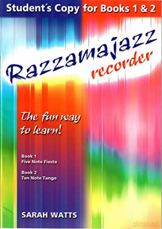 Razzamajazz Recorder Student's Copy for Books 1-3 - Sarah Watts [KSIĄŻKA]