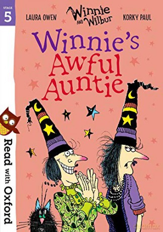 Read with Oxford: Stage 5: Winnie and Wilbur: Winnie's Awful Auntie - Laura Owen [KSIĄŻKA]
