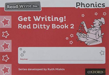 Read Write Inc. Phonics: Get Writing! Red Ditty Book 2 Pack of 10 - Ruth Miskin [KSIĄŻKA]