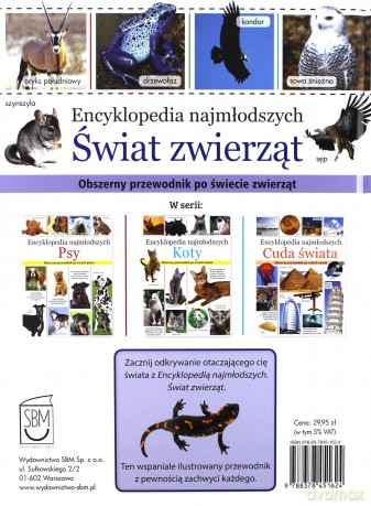 Encyklopedia najmłodszych. Świat zwierząt  - North Parade Publishing [KSIĄŻKA]