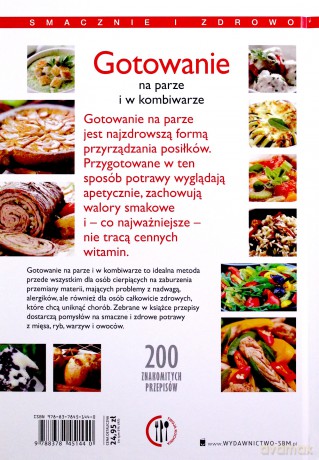 Gotowanie na parze i w kombiwarze  - Szydłowska Marta [KSIĄŻKA]